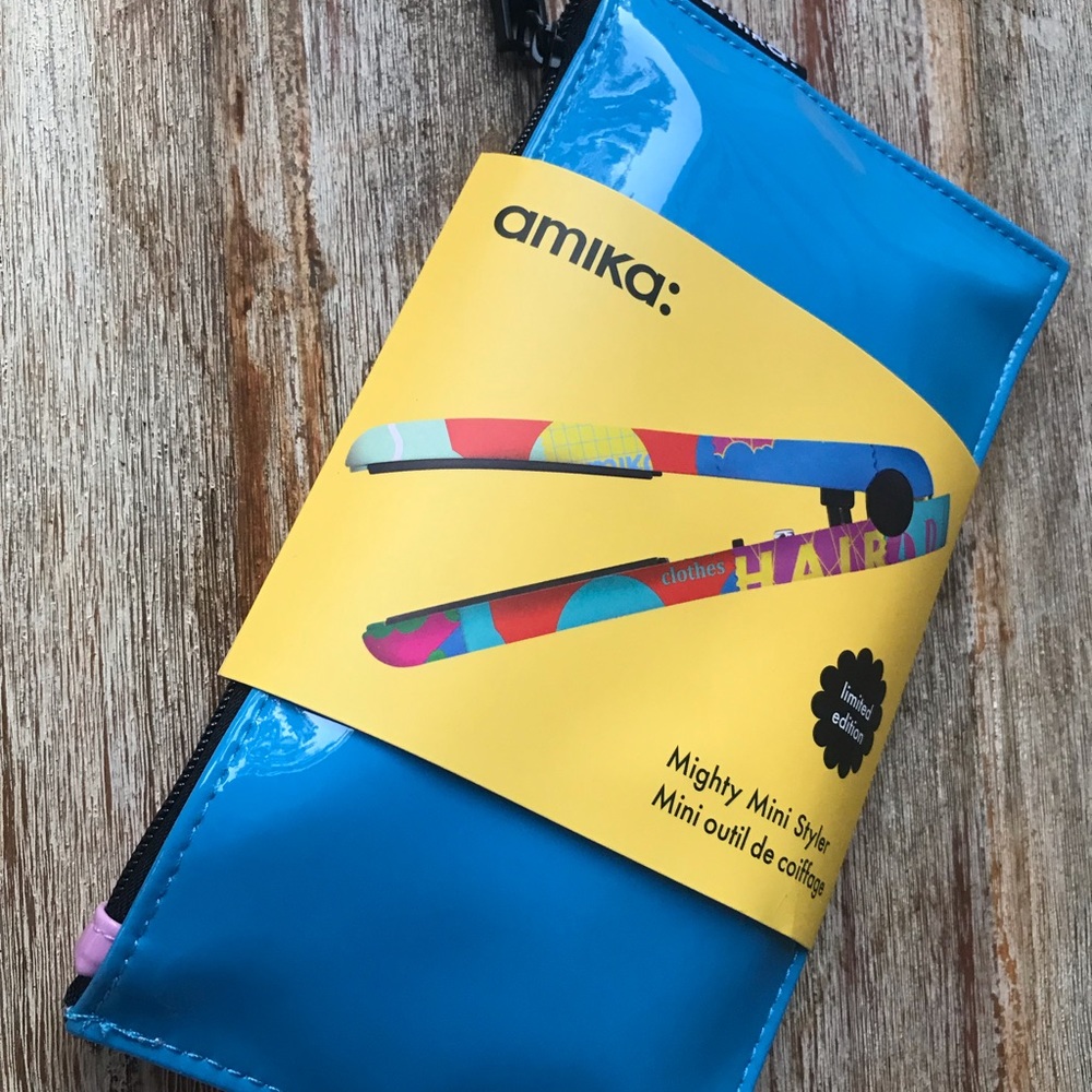 NEW Amika Travel Straightener. Limited edition.